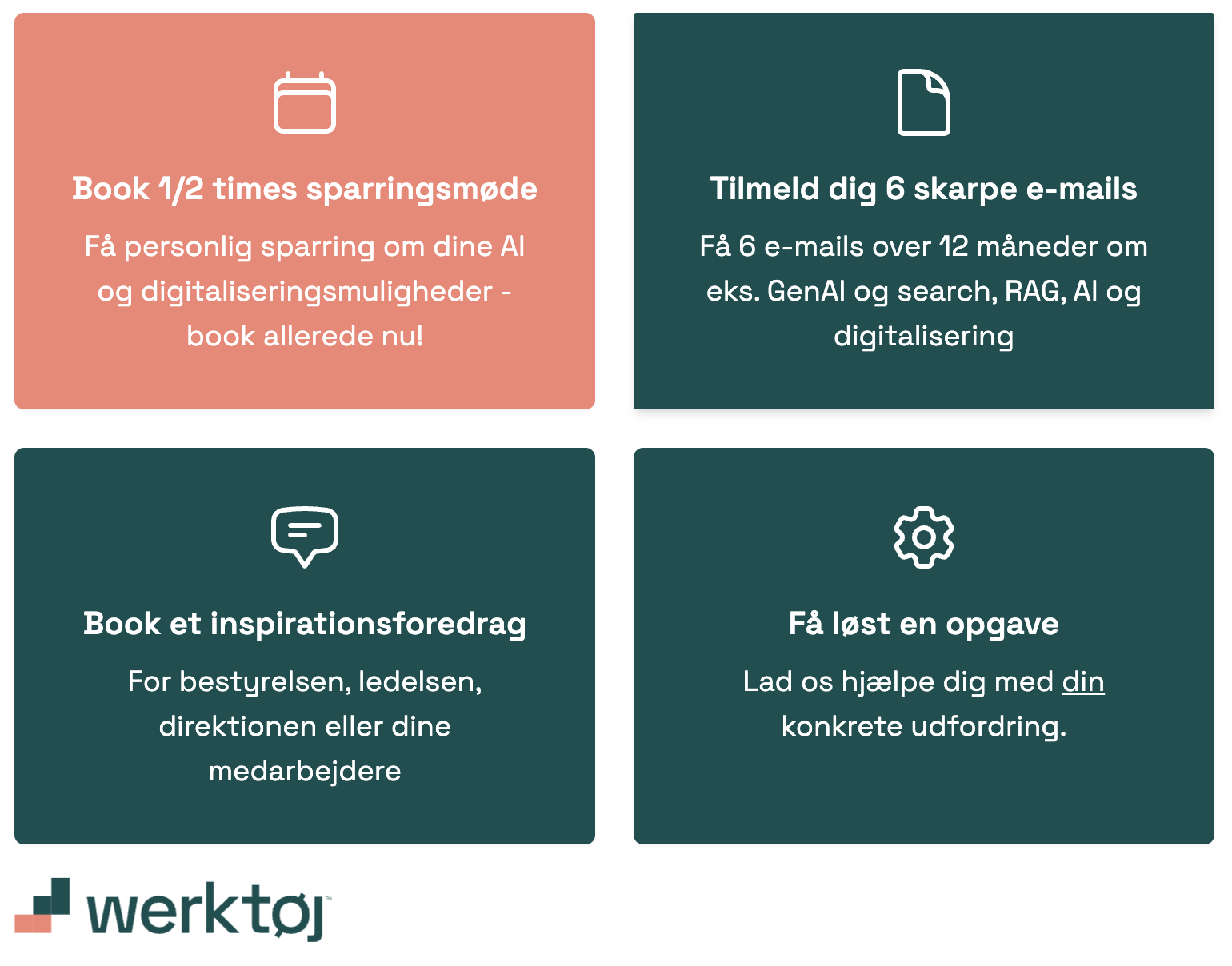 Agentdagen 2025 Werktøj